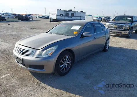 2007 Infiniti G35 Journey z USA, uszkodzony, nr VIN JNKBV61E77M713440